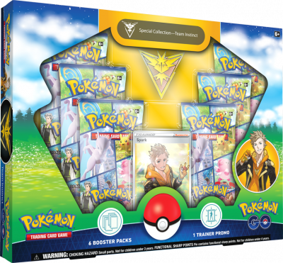 Pokemon Go Team Instinct Special Collection