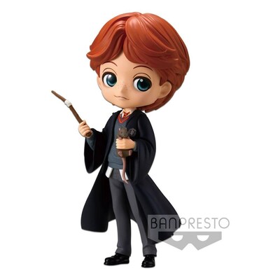 Φιγούρα Αγαλματίδιο Ηarry Potter Q Posket – Ronweasley With Scabbers 14cm