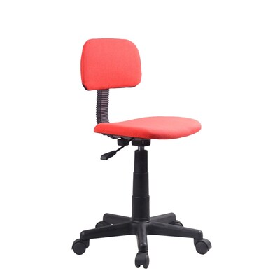 Καρέκλα Γραφείου Ηχώ Κόκκινο Ύφασμα 40x46x71-83cm