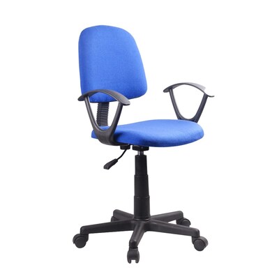 Καρέκλα Γραφείου Δάφνη Μπλε Ύφασμα 55x48x82-94cm