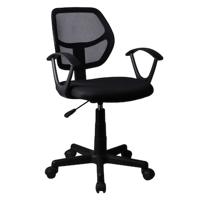 Καρέκλα Γραφείου Αύρα Μαύρο Mesh 51x50x79-91cm