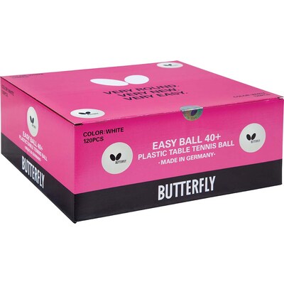 Μπαλακια Ping Pong Butterfly Easy Balls 40+ Βοχ 120 82824