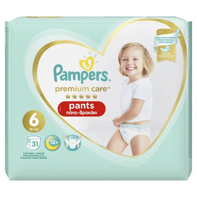 Pampers Premium Care Pants No.6 31τεμ