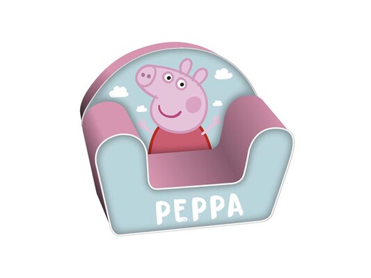 Παιδική Πολυθρόνα Με Θέμα Peppa Σε Ροζ Χρώμα, Διαστάσεις 42x52x32 Cm