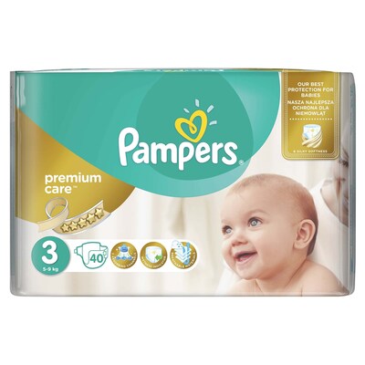 Pampers Premium Care No.3 40 Τεμ