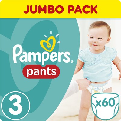 Pampers Pants No3 (6-11kg)  60τεμ
