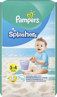 Pampers Splashers No3-4 (6-11kg) 12τεμ