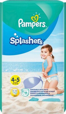 Pampers Splashers No4-5 (9-15kg) 11τεμ