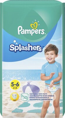 Pampers Splashers No5-6 (14+kg) 10τεμ