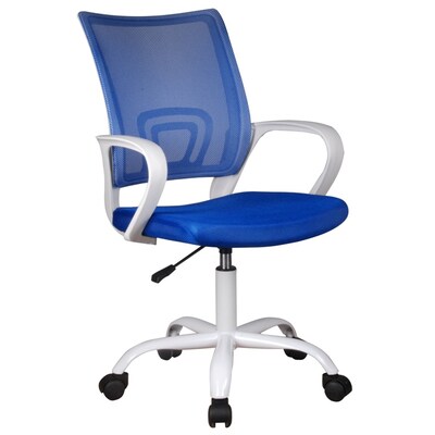 Καρέκλα Γραφείου Ralou Μπλε Mesh 53x59x88-98cm