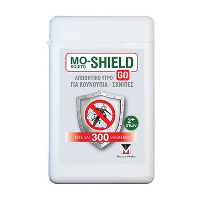 Menarini Mo-shield Go Απωθητικό Υγρό Για Κουνούπια Και Σκνίπες 17ml (2ετών+)