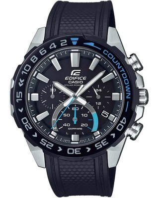 casio edifice black strap