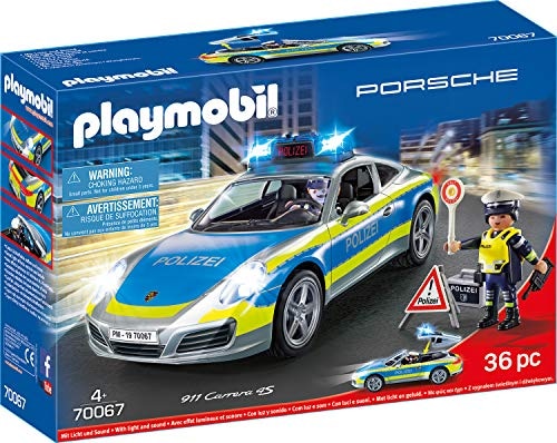 Playmobil City Action 70067 Αστυνομικό Όχημα Porsche 911