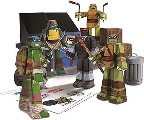 Teenage Mutant Ninja Turtles - Team Ninja Turtles Papercraft Figure Set