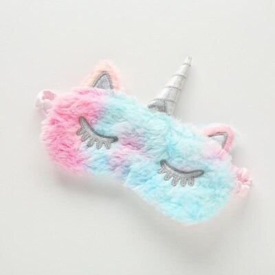 Μάσκα Ύπνου Unicorn Rainbow - 18x8 Τυρκουάζ,ροζ Sleepo