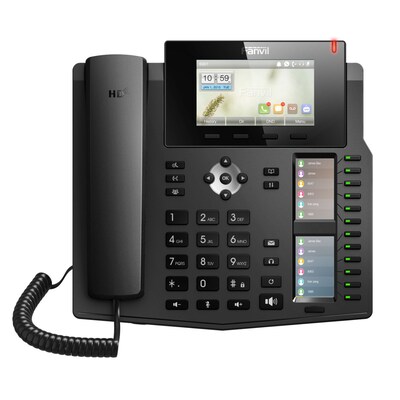 Τηλέφωνο Ενσύρματο Ip Fanvil X6 Black Hw Version 1.2