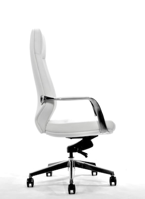 Διευθυντική Καρέκλα Γραφείου Elegant White Με Advanced Relax Multiblock Μηχανισμό