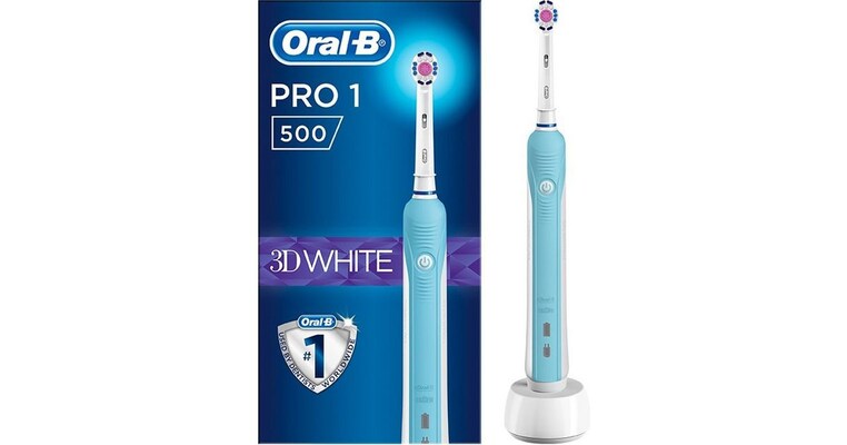Ηλεκτρική Οδοντόβουρτσα Oral-b Pro1 500 3d White