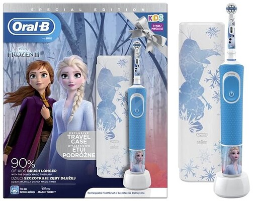 Oral-b Kids Frozen 2 Special Edition Με Θήκη Ταξιδίου