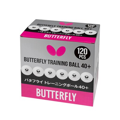 Μπαλάκια Πινγκ-πονγκ Butterfly Training R40+ 120τμχ