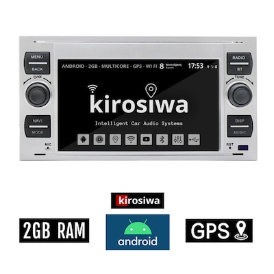 Kirosiwa Ac-4506 Ηχοσύστημα Αυτοκινήτου Ford Kuga 2GB/16GB 7 - Ασημί