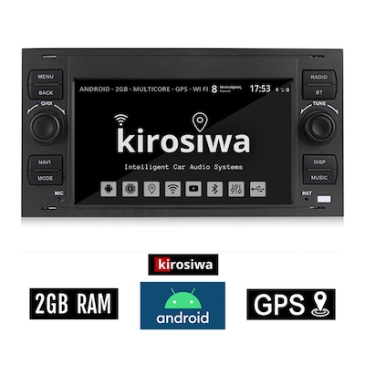 Kirosiwa Ac-4507 Ηχοσύστημα Ford Kuga 2gb Android Οθόνη Αυτοκίνητου Με Gps Wi-fi Dsp