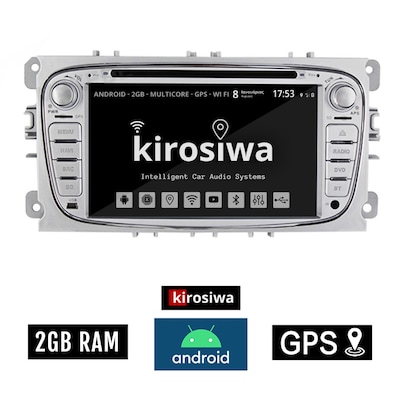 Kirosiwa Ac-4511 Ηχοσύστημα Αυτοκινήτου Ford Mondeo 2GB/16GB 7 - Ασημί