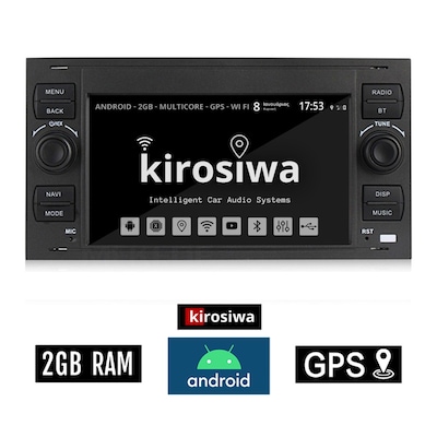Kirosiwa Ac-4521 Ηχοσύστημα Ford S-max 2gb Android Οθόνη Αυτοκίνητου Με Gps Wi-fi Dsp