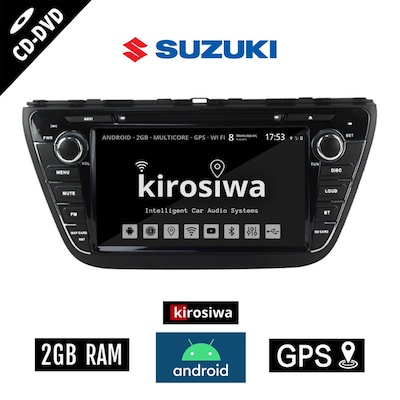 Kirosiwa Sac-4651 Ηχοσύστημα Αυτοκινήτου Suzuki Sx4 S-cross 2GB/16GB 7 - Μαύρο