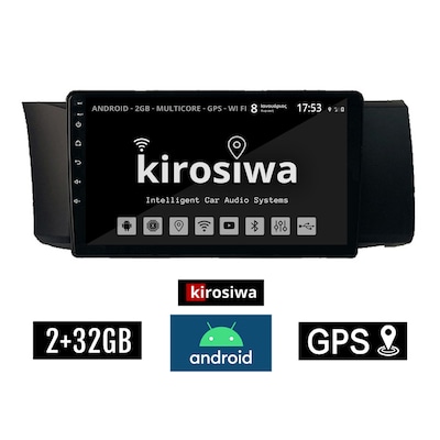 KIROSIWA Kirosiwa Br-1486 Ηχοσύστημα Αυτοκινήτου Subaru Brz 2GB/32GB 9 - Μαύρο