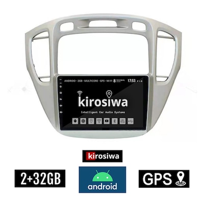 KIROSIWA Kirosiwa Br-1490 Ηχοσύστημα Αυτοκινήτου Toyota Highlander 2GB/32GB 9 - Ασημί