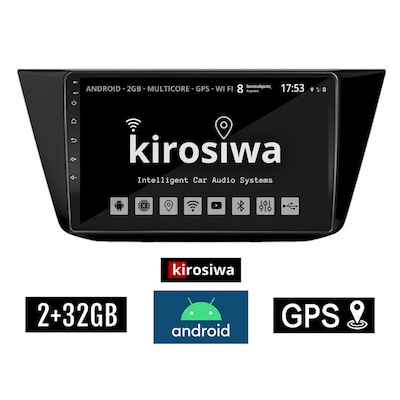 Kirosiwa Cr-3842 Ηχοσύστημα Αυτοκινήτου Volkswagen Touran 2GB/32GB 10 - Μαύρο