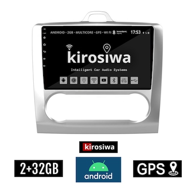 Kirosiwa Dx-71295 Ηχοσύστημα Αυτοκινήτου Ford Focus 2GB/32GB 9 - Ασημί