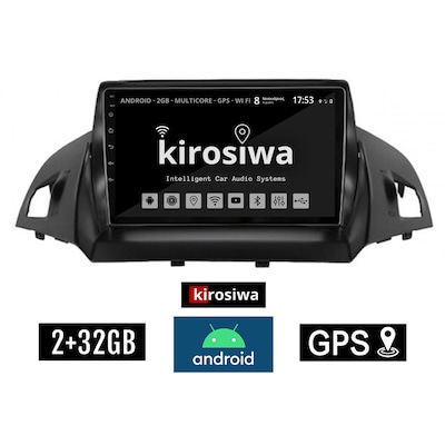 Kirosiwa Dx-71297 Ηχοσύστημα Αυτοκινήτου Ford Kuga 2GB/32GB 9 - Μαύρο