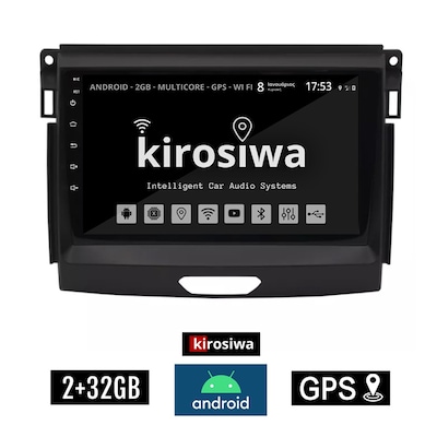 Kirosiwa Dx-71298 Ηχοσύστημα Αυτοκινήτου Ford Ranger 2GB/32GB 9 - Μαύρο