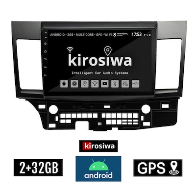 Kirosiwa Dx-71324 Ηχοσύστημα Αυτοκινήτου Mitsubishi Lancer 2GB/32GB 10 - Μαύρο