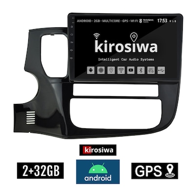 Kirosiwa Dx-71326 Ηχοσύστημα Αυτοκινήτου Mitsubishi Outlander 2GB/32GB 10 - Μαύρο