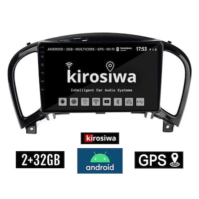 KIROSIWA Kirosiwa Dx-71328 Ηχοσύστημα Αυτοκινήτου Nissan Juke 2GB/32GB 9 - Μαύρο