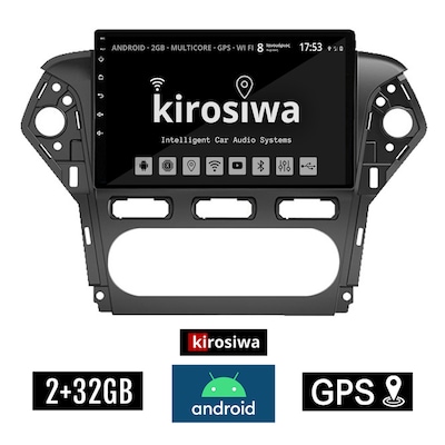 Kirosiwa Fe-1314 Ηχοσύστημα Αυτοκινήτου Ford Mondeo 2GB/32GB 10 - Μαύρο