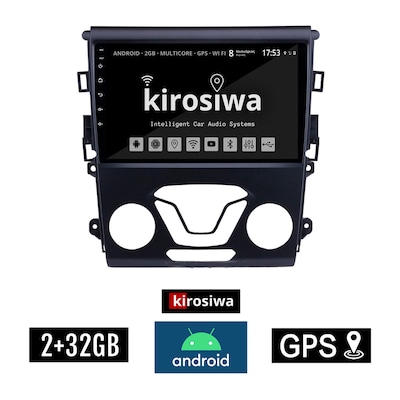 Kirosiwa Fe-1318 Ηχοσύστημα Αυτοκινήτου Ford Mondeo 2GB/32GB 9 - Μαύρο