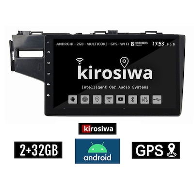 Kirosiwa Fe-1342 Ηχοσύστημα Αυτοκινήτου Honda Jazz 2GB/32GB 10 - Μαύρο