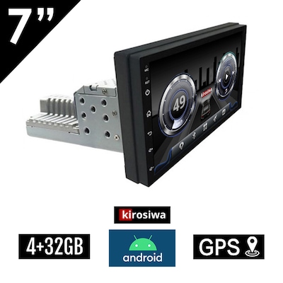 Kirosiwa Kls-7882 Ηχοσύστημα Αυτοκινήτου Universal 1DIN 4GB/32GB 7 - Μαύρο