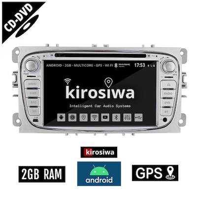 Kirosiwa Kls-7886 Ηχοσύστημα Αυτοκινήτου Ford Focus 2GB/16GB 7 - Ασημί