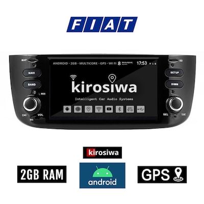 Kirosiwa D Kls-7899 Ηχοσύστημα Αυτοκινήτου Fiat Grande Punto/Punto Evo 2GB/16GB 6.1 - Μαύρο
