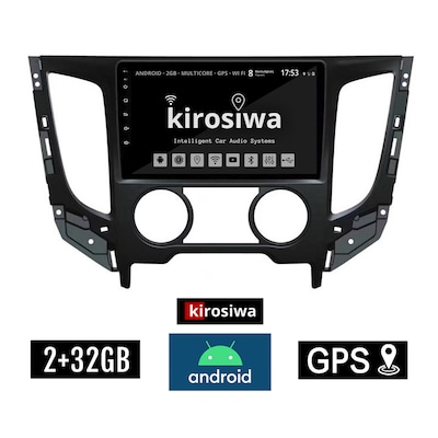 Kirosiwa Kls-8009 Ηχοσύστημα Αυτοκινήτου Mitsubishi L200 2GB/32GB 9 - Μαύρο