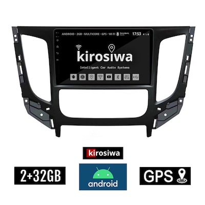 Kirosiwa Kls-8014 Ηχοσύστημα Αυτοκινήτου Mitsubishi L200 Clima 2GB/32GB 9 - Μαύρο