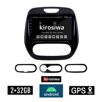 Kirosiwa Kls-8041 Ηχοσύστημα Αυτοκινήτου Renault Captur 2GB/32GB 9 - Μαύρο