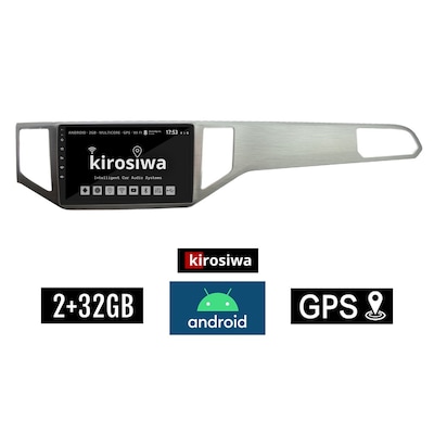 Kirosiwa Kls-8065 Ηχοσύστημα Αυτοκινήτου Volkswagen Golf Sportsvan 2GB/32GB 10 - Ασημί