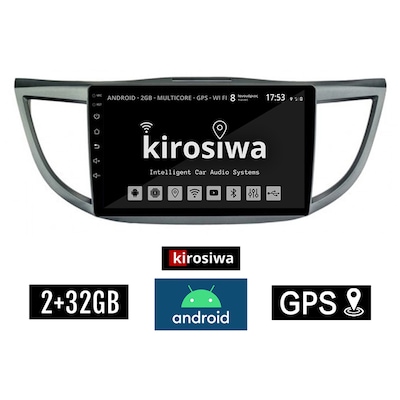 Kirosiwa Rx-9314 Ηχοσύστημα Αυτοκινήτου Honda Cr-v 2GB/32GB 10 - Μαύρο