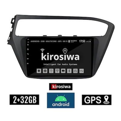 Kirosiwa Rx-9355 Ηχοσύστημα Αυτοκινήτου Hyundai I20 2GB/32GB 9 - Μαύρο